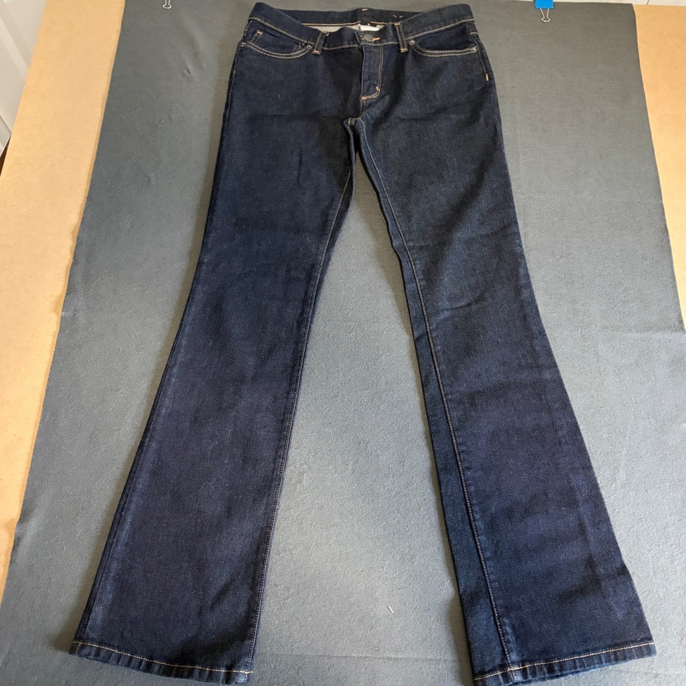 Patagonia Bootcut Jeans Womens 29/8 Dark Wash Indigo Organic Cotton Denim Core